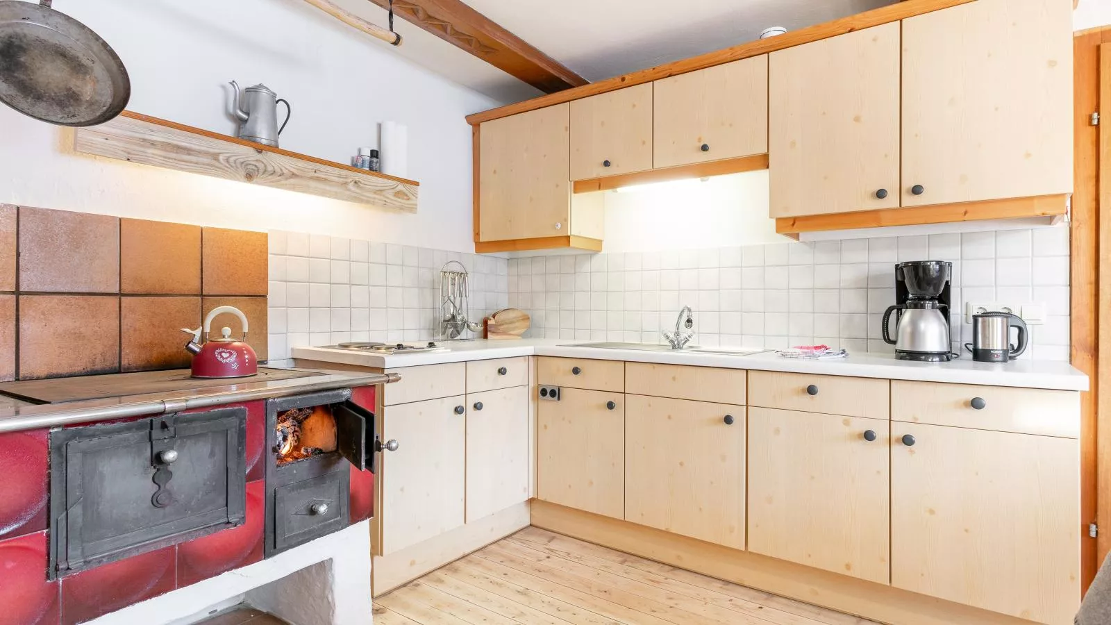 Sonnenhütte unten-Keuken