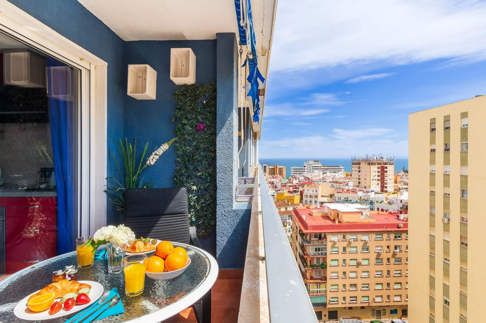 Stella de SteraM FLATS  Torremolinos-Terrasbalkon