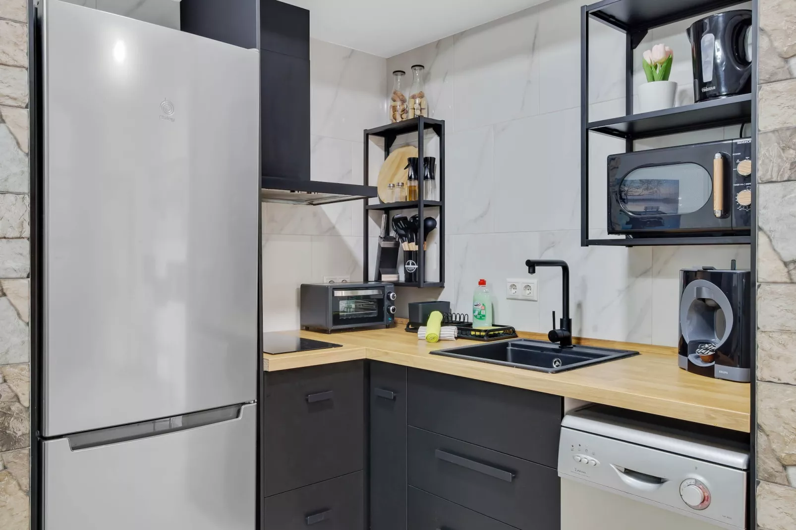 Capela de Steram Flats Torremolinos-Keuken
