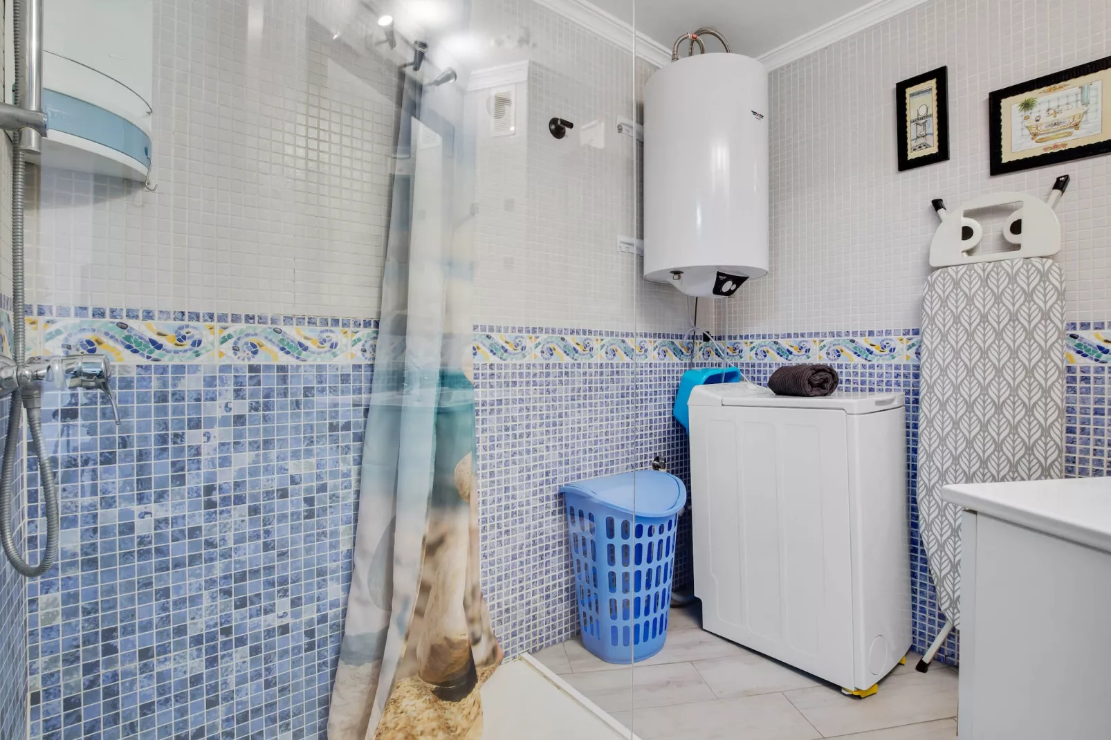 Capela de Steram Flats Torremolinos-Badkamer