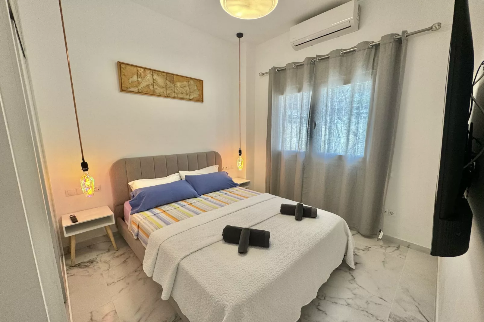 Salmon de SteraM FLATS Torremolinos-Slaapkamer