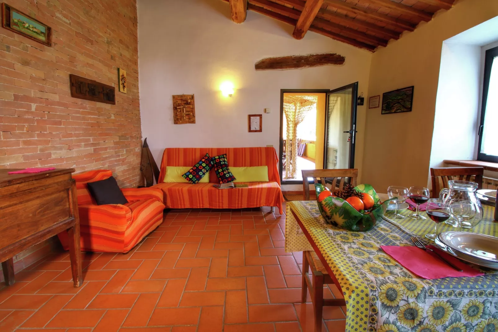Casa Ligustro-Woonkamer