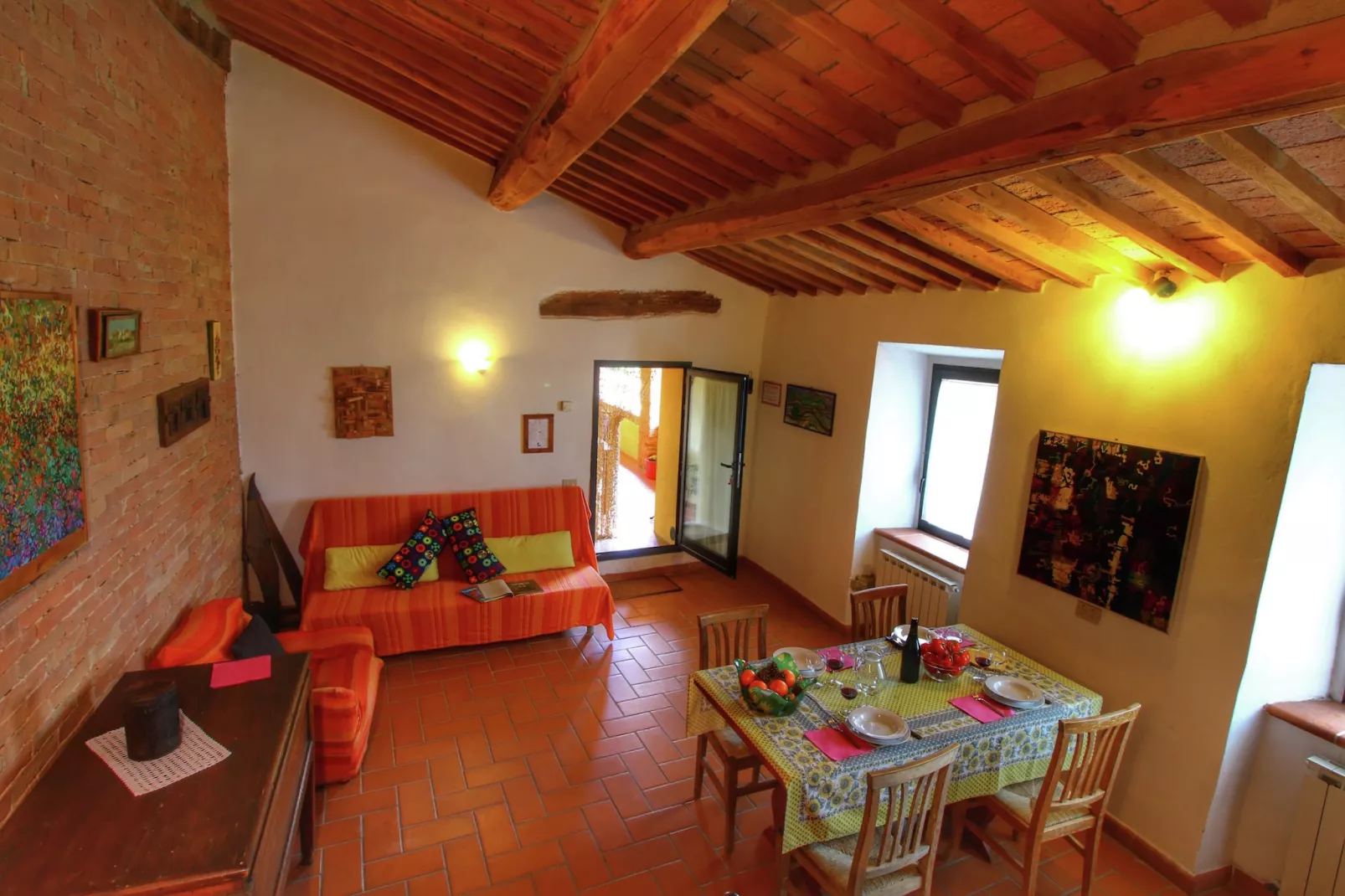 Casa Ligustro-Woonkamer