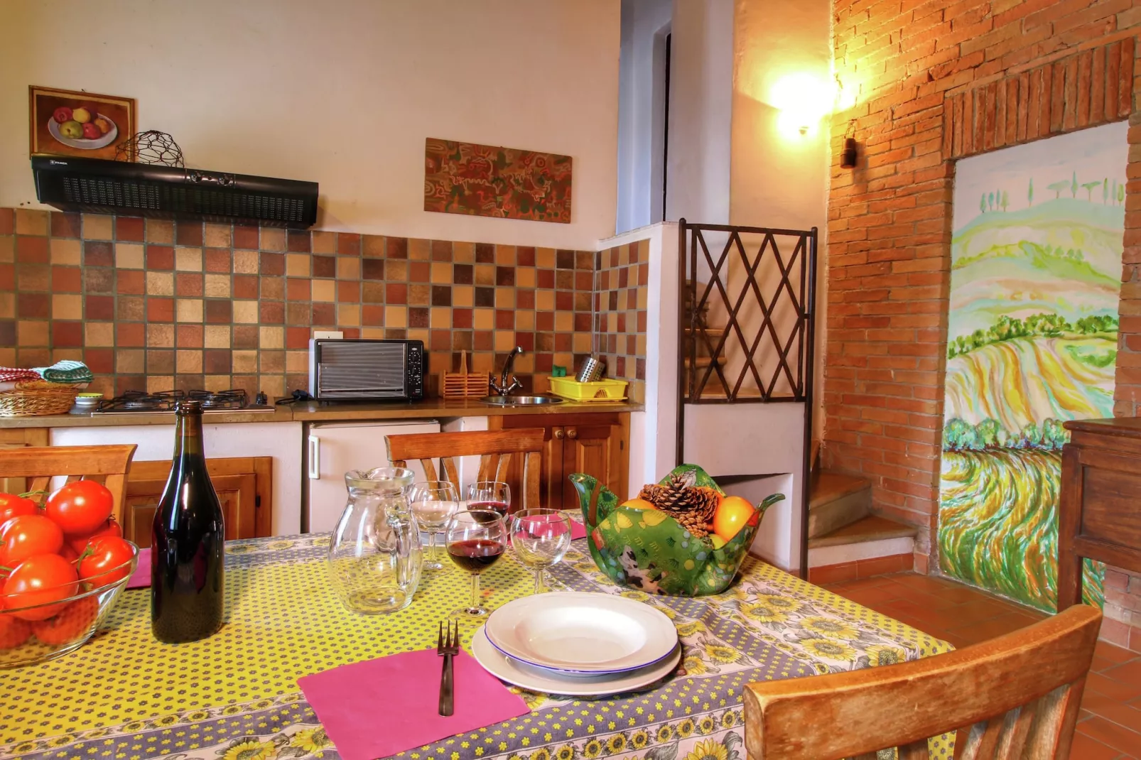 Casa Ligustro-Eetkamer
