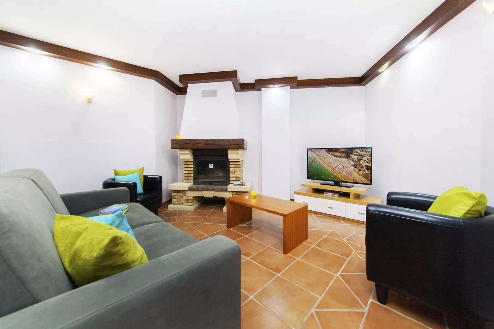 Villa Oliveira-Woonkamer