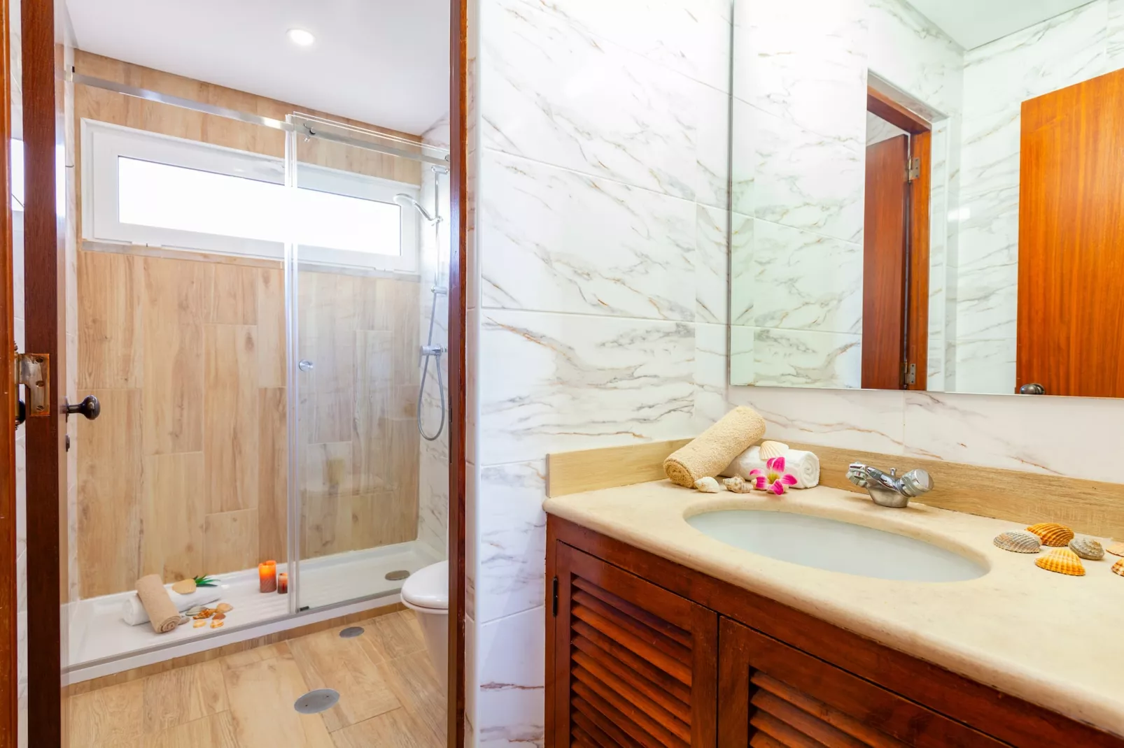 Apartment Portobello-Badkamer