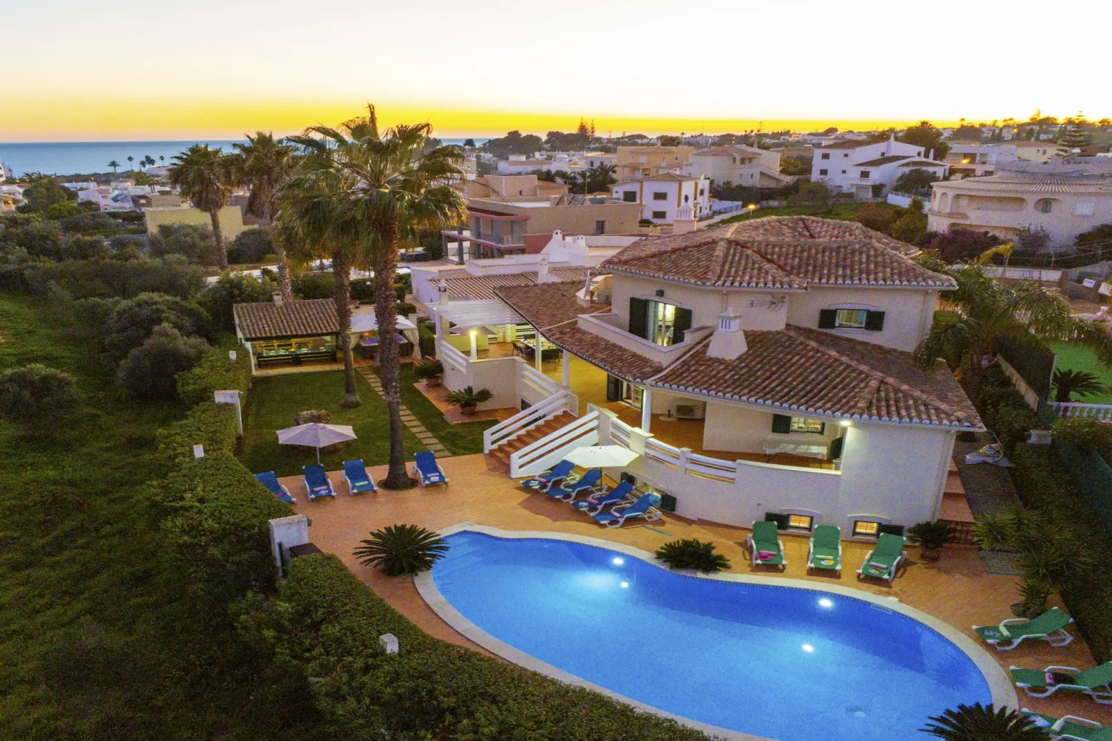 Villa Oliveira-Gebieden zomer 1km