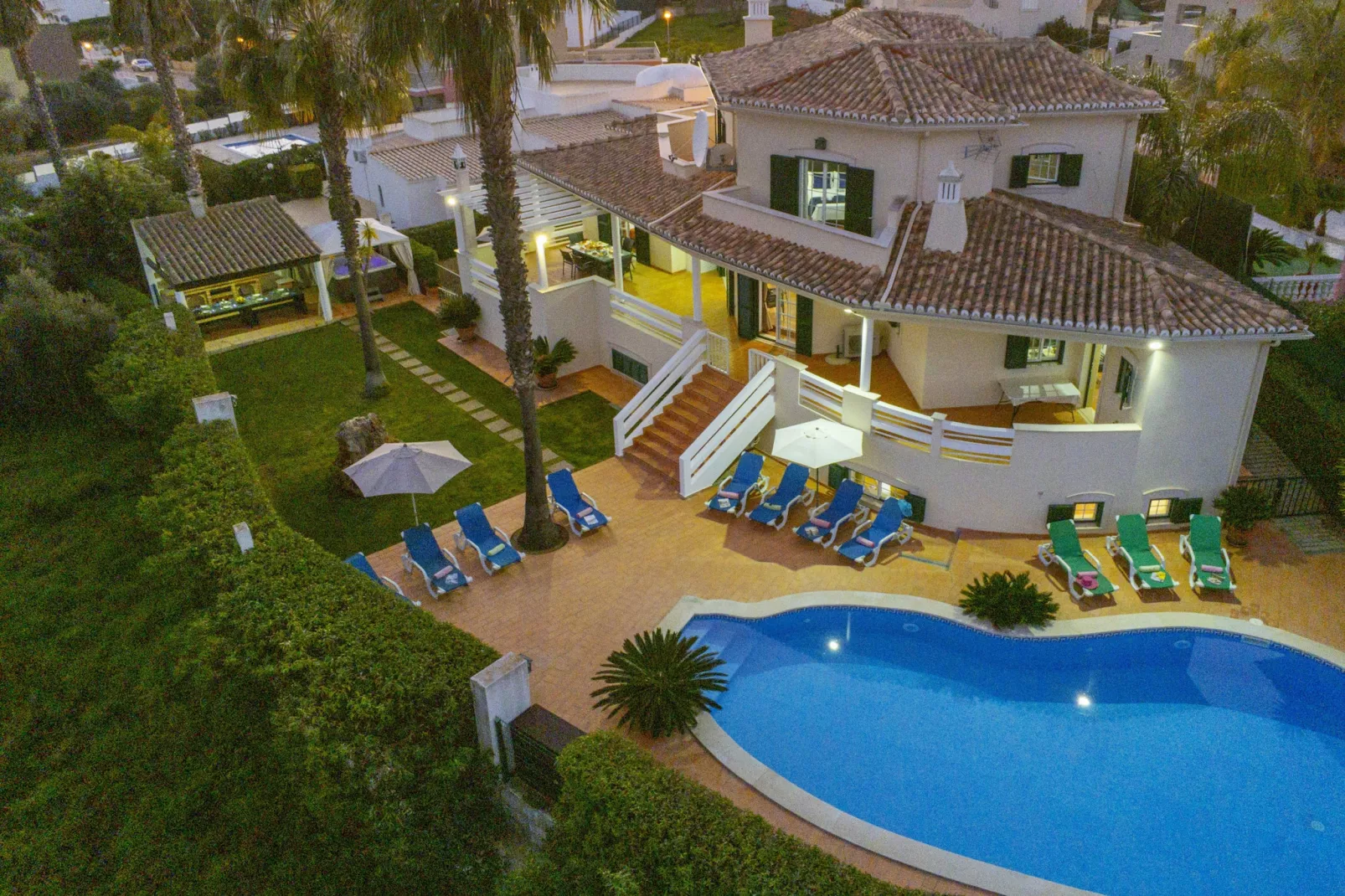 Villa Oliveira-Gebieden zomer 1km