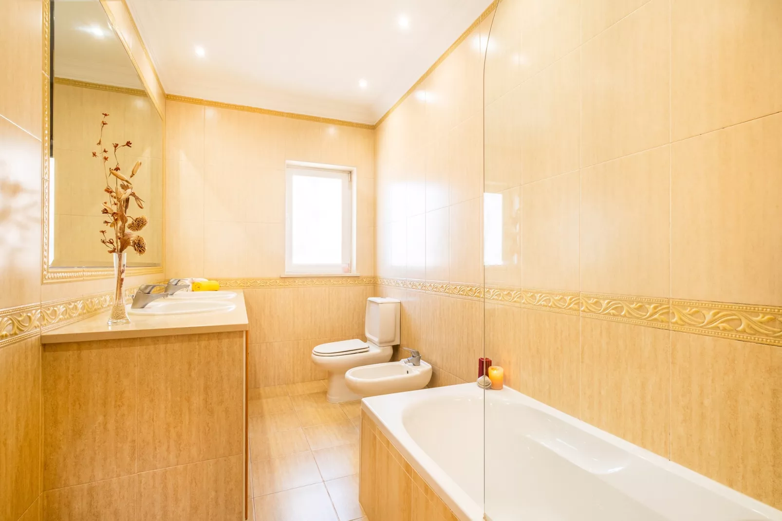 Villa Florença-Badkamer
