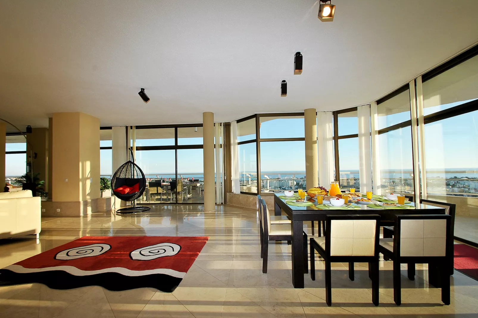 Penthouse Miami-Eetkamer