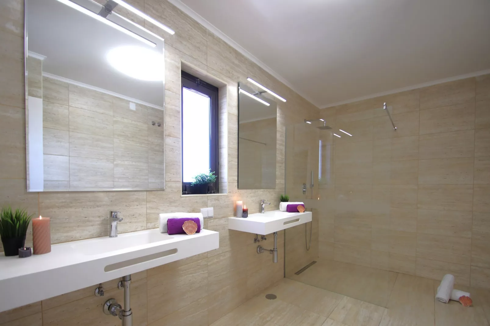 Penthouse Miami-Badkamer
