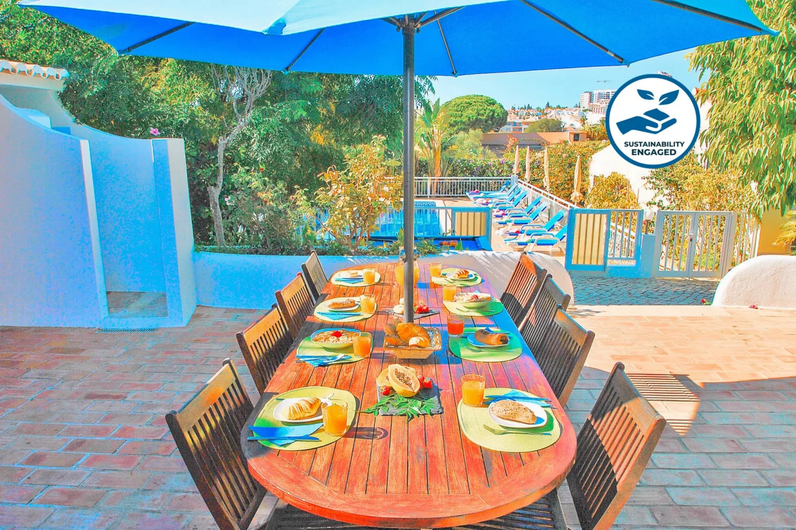 Villa Honolulu-Terrasbalkon