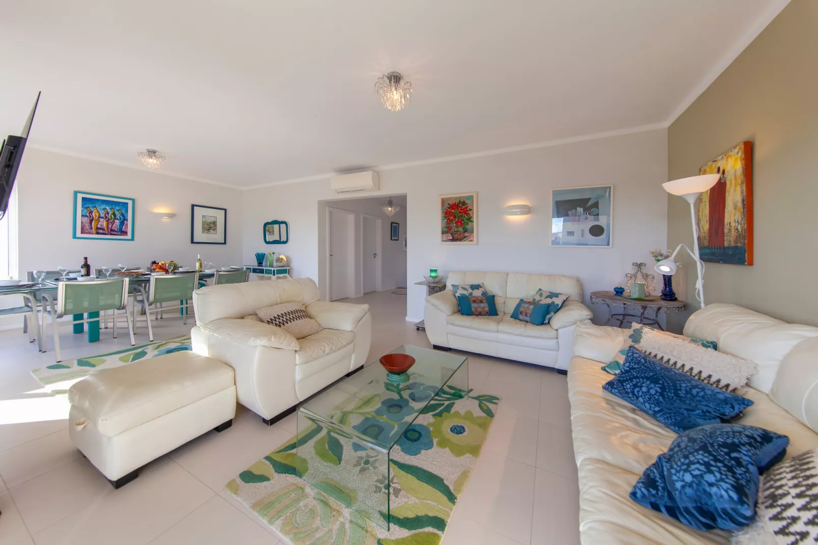 Villa Blue Bay-Woonkamer