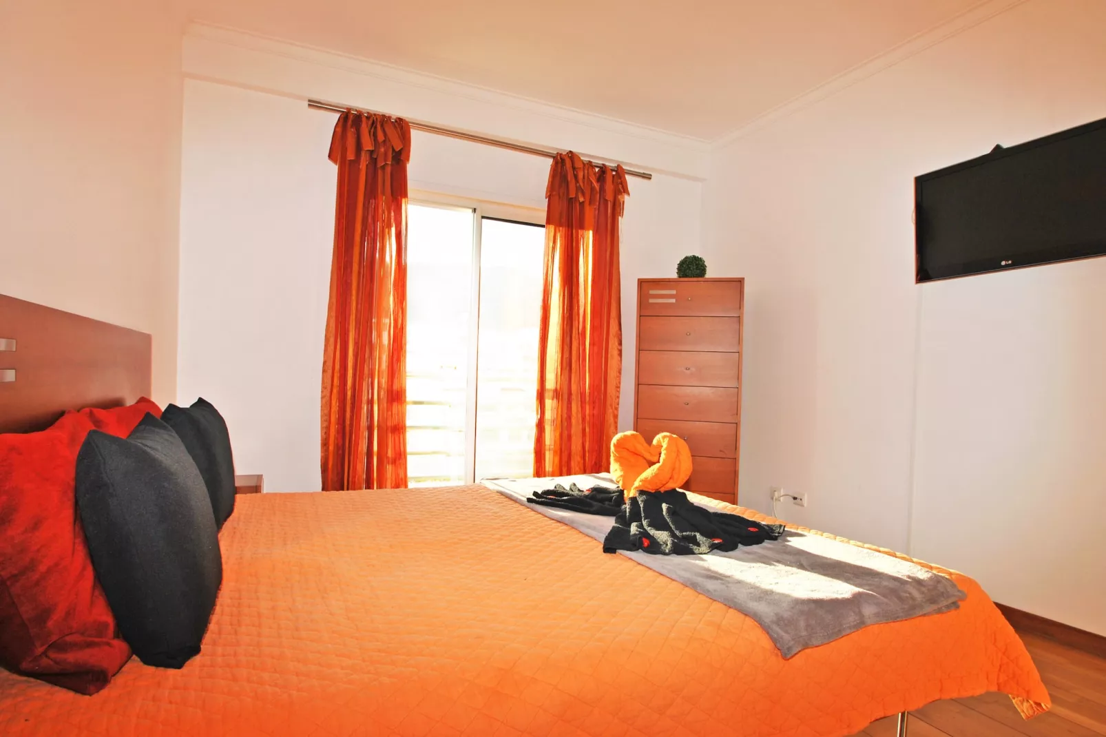 Apartment Orlando-Slaapkamer