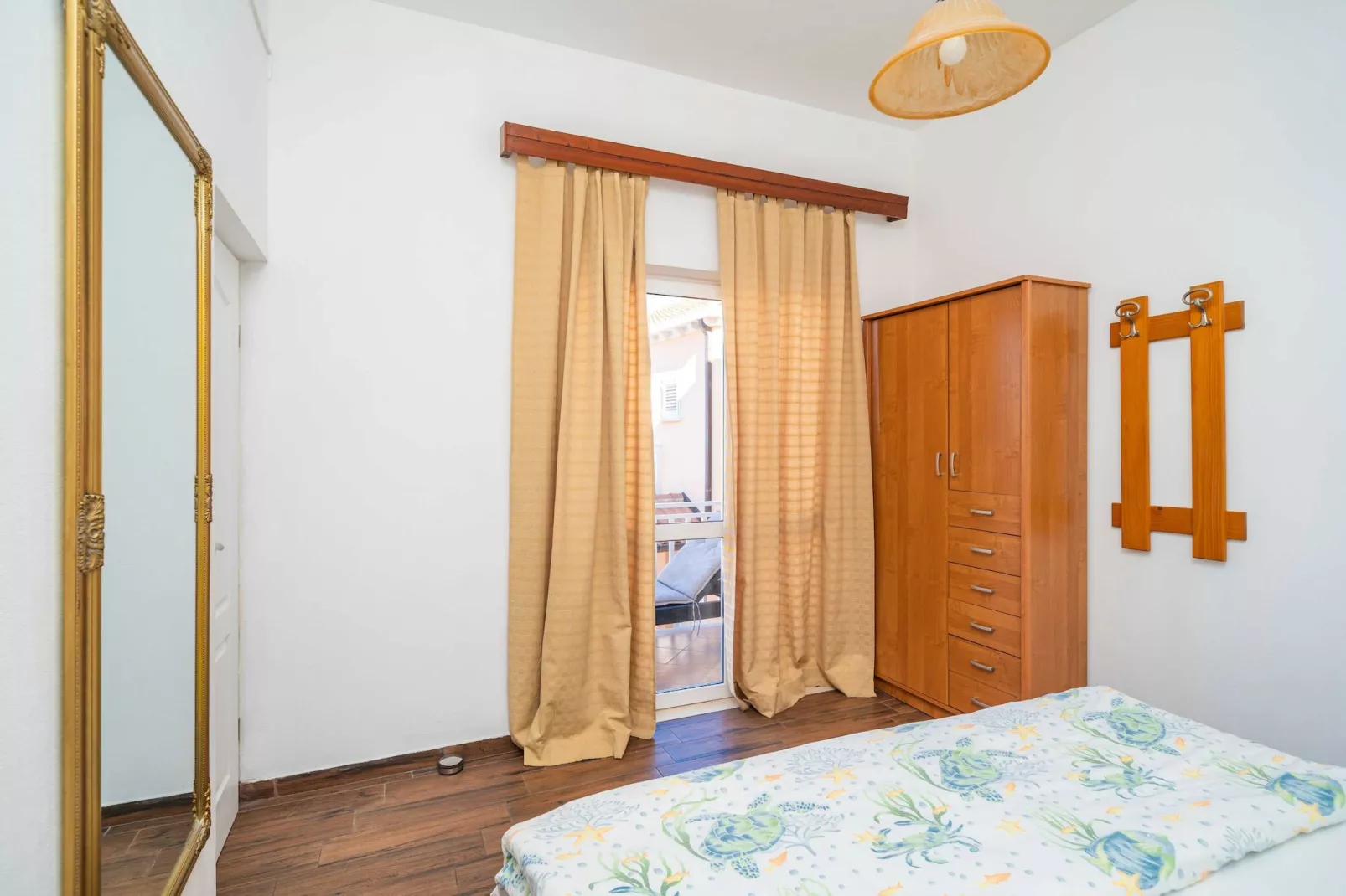Apartments Senjo - One Bedroom Apartment with Balcony and Sea View (4 adults) (Apartman 3)-Slaapkamer