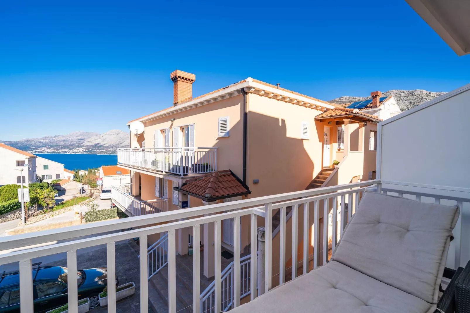 Apartments Senjo - One Bedroom Apartment with Balcony and Sea View (4 adults) (Apartman 3)-Uitzicht