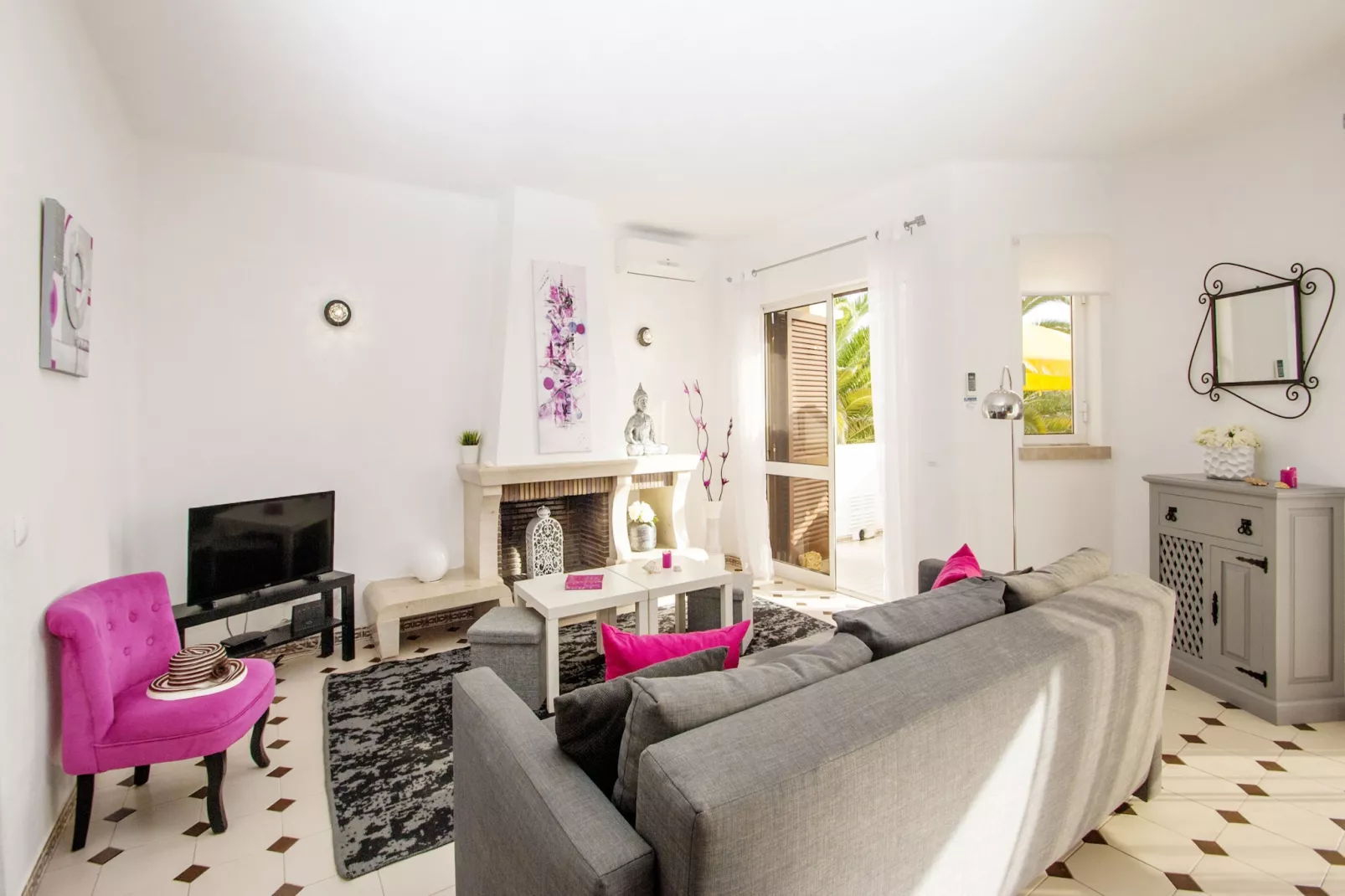 Apartment Capri-Woonkamer