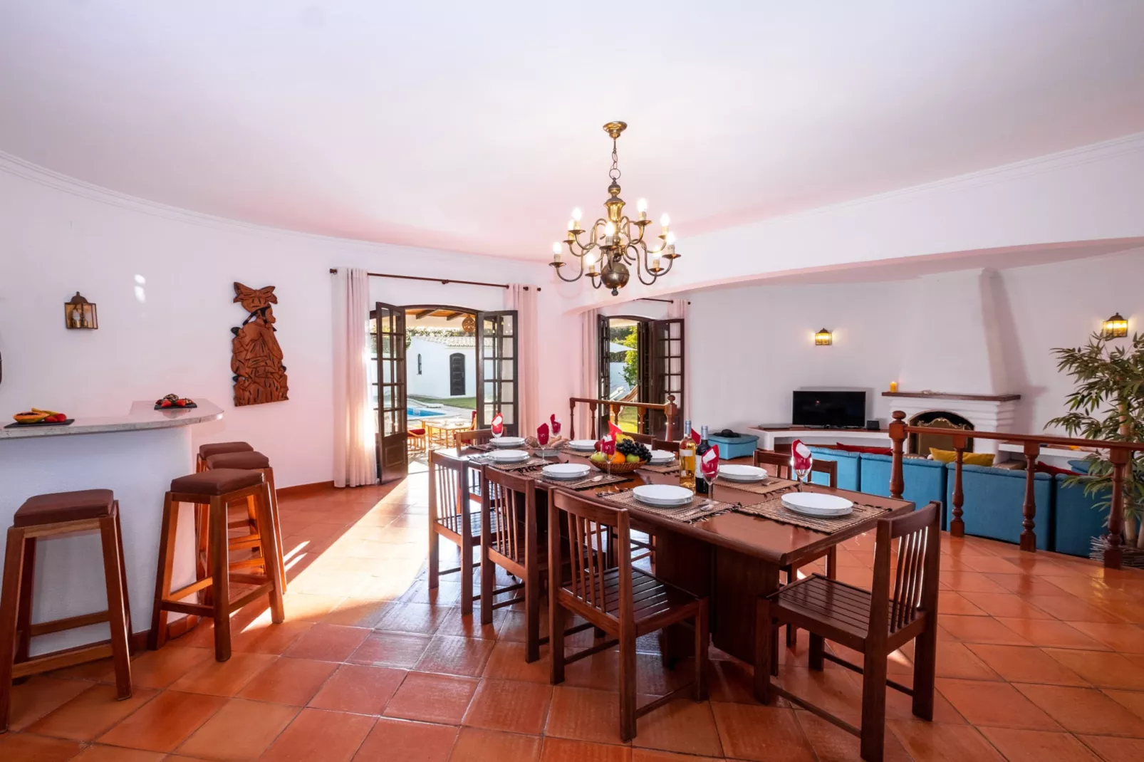 Villa Atlas-Eetkamer
