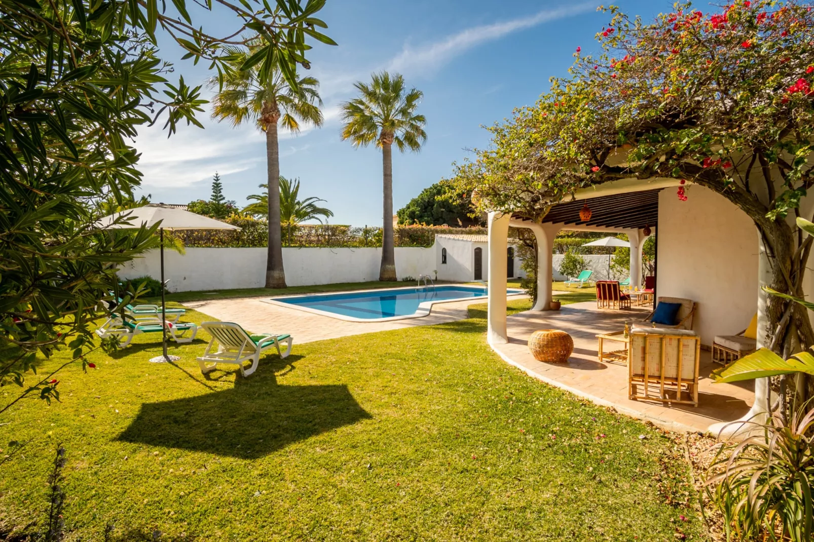 Villa Atlas-Tuinen zomer