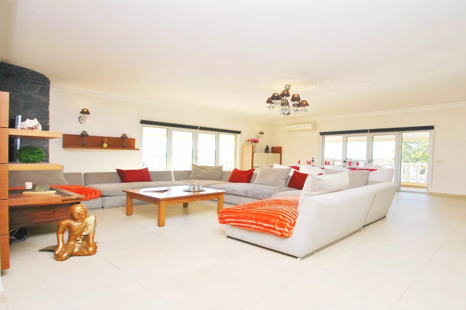 Villa Buddha-Woonkamer