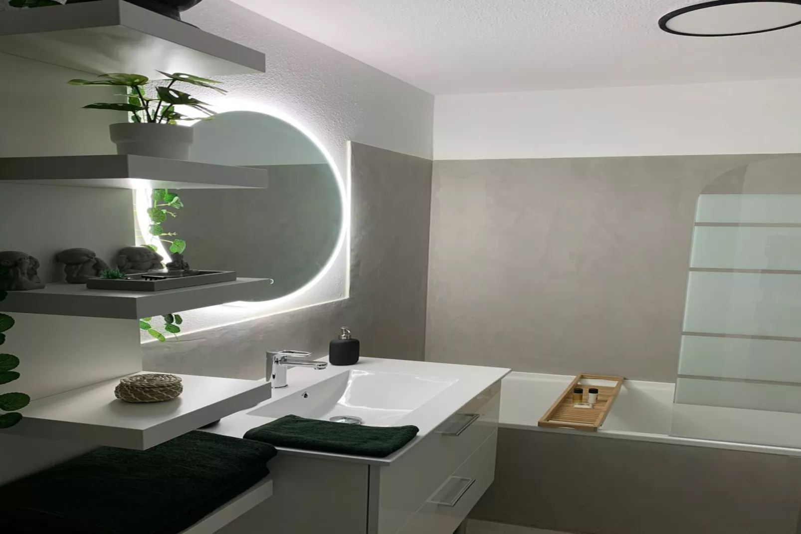 Le Cozen - 4p - Jardin & parking proche centre-Badkamer