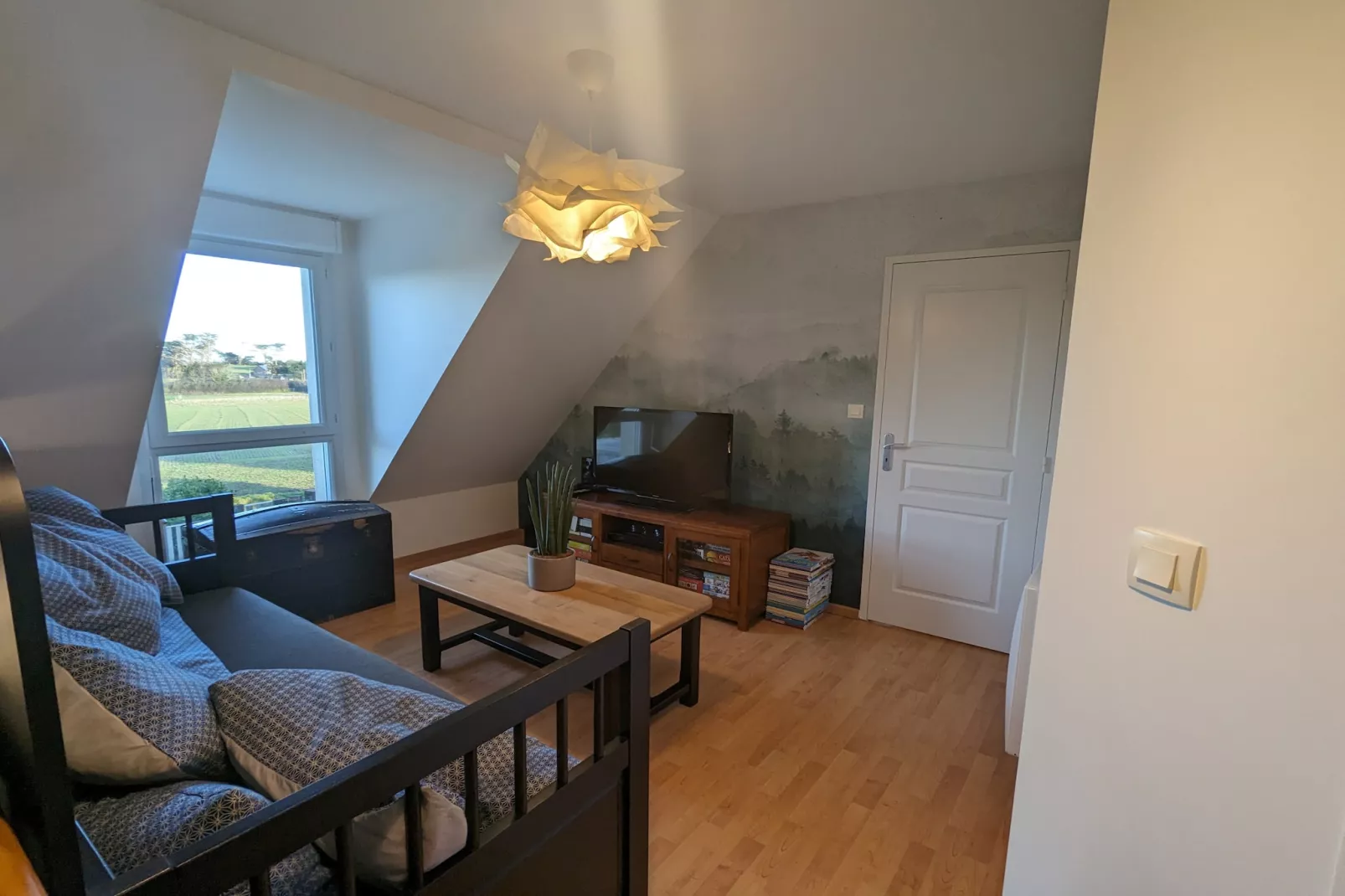 TY FLOSQUE - Portsall-Woonkamer