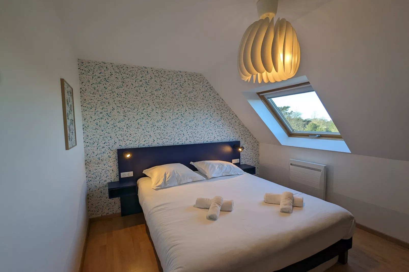 TY FLOSQUE - Portsall-Slaapkamer