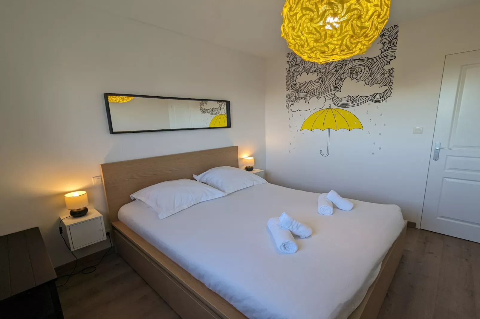 TY FLOSQUE - Portsall-Slaapkamer