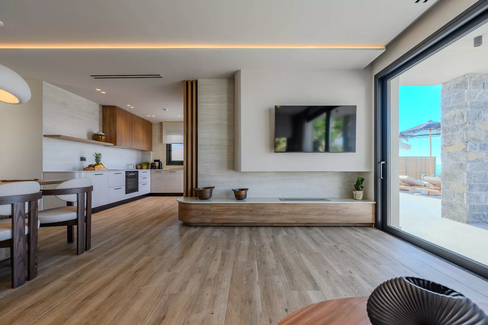Nysa Luxury villa 1-Woonkamer