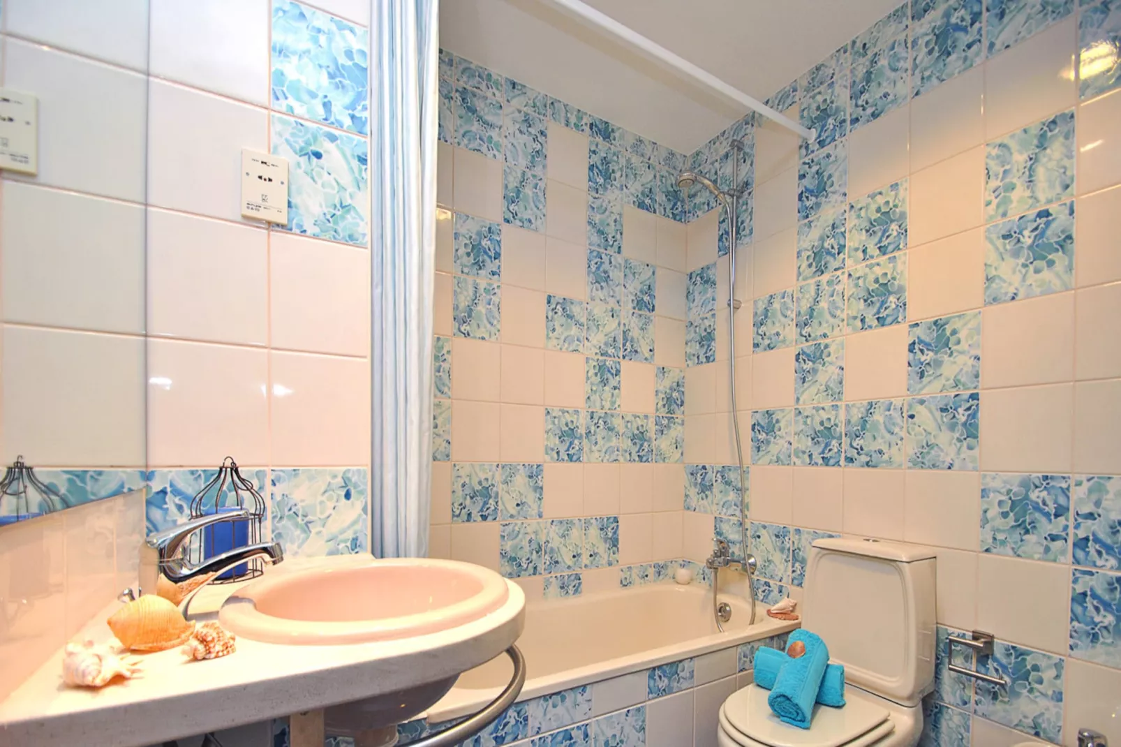 Apartment Mykonos-Badkamer