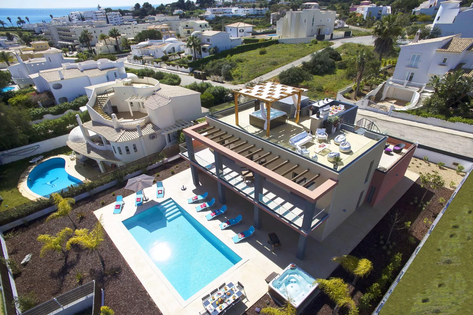 Villa Copacabana-Uitzicht zomer