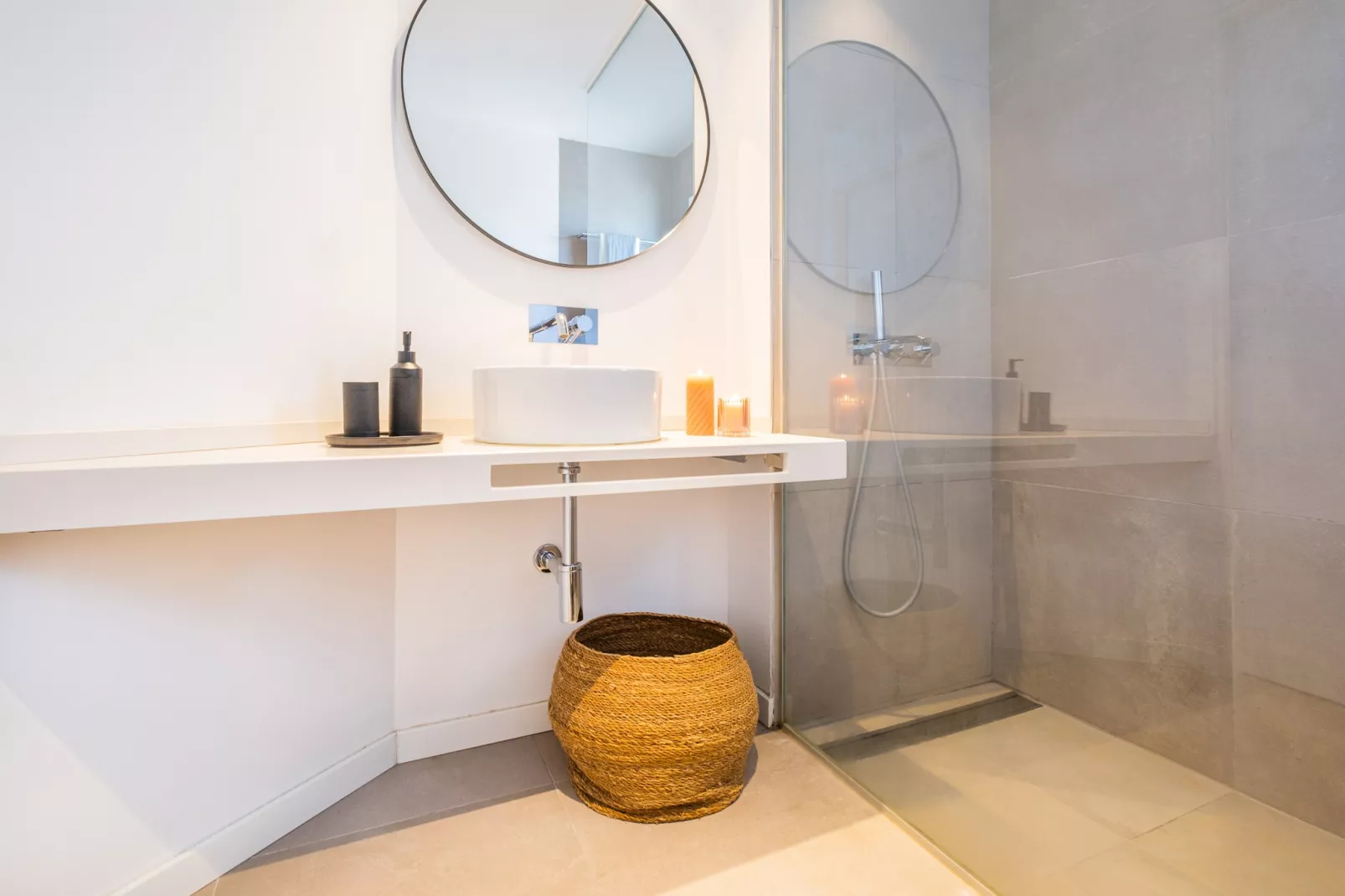 Apartment Corfu-Badkamer