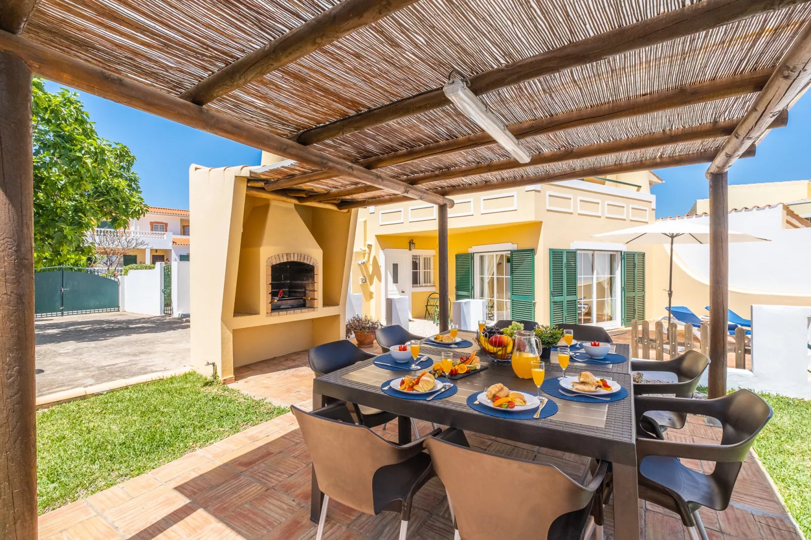 Villa Casablanca-Tuinen zomer