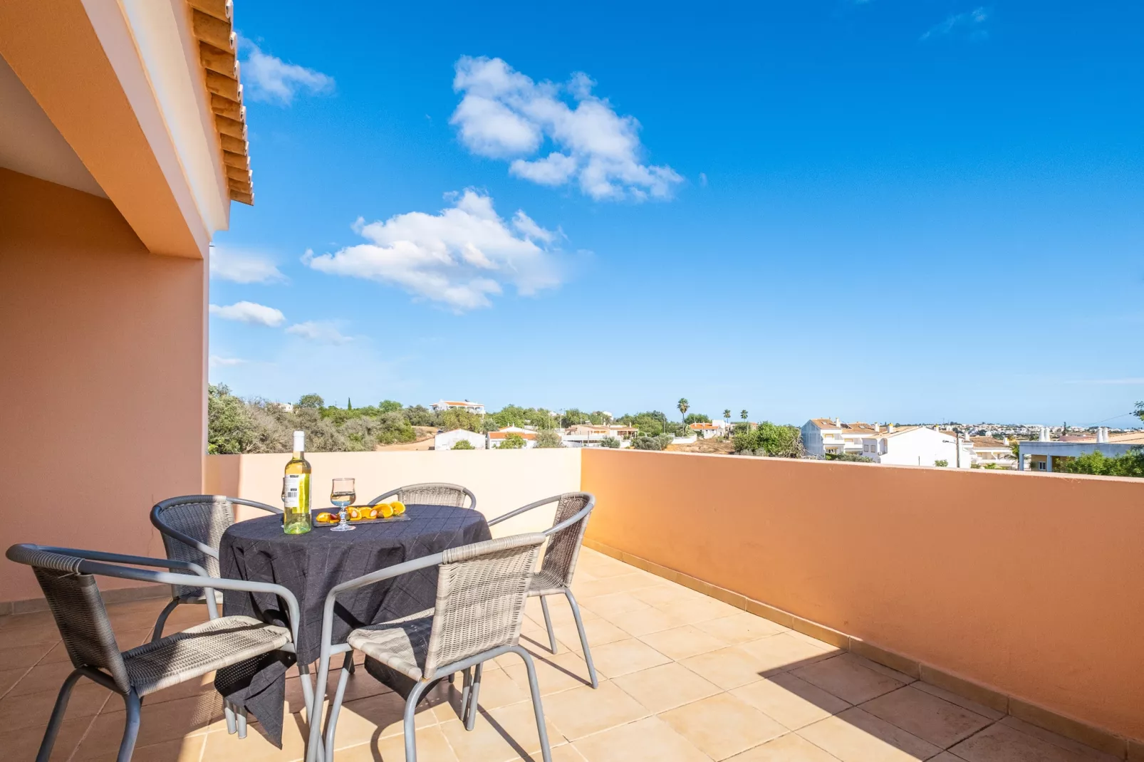Villa La Digue-Terrasbalkon