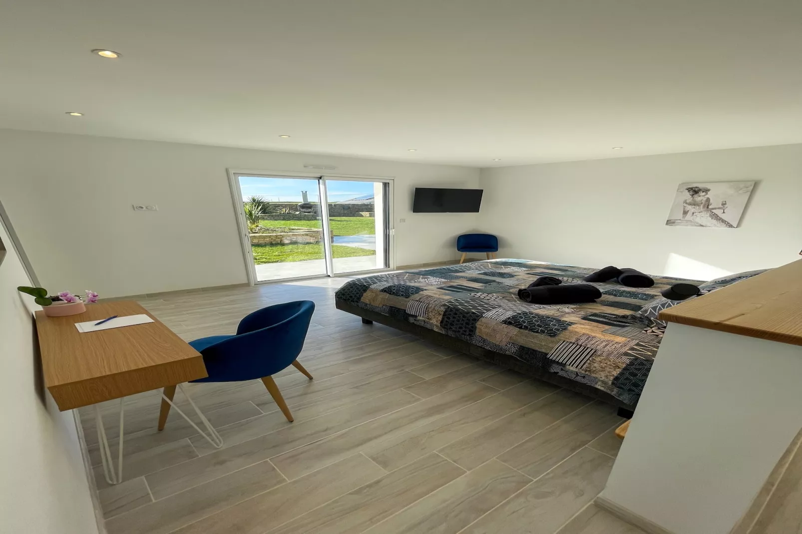 TY MENEZ HEOL - Ploudalmézeau-Slaapkamer