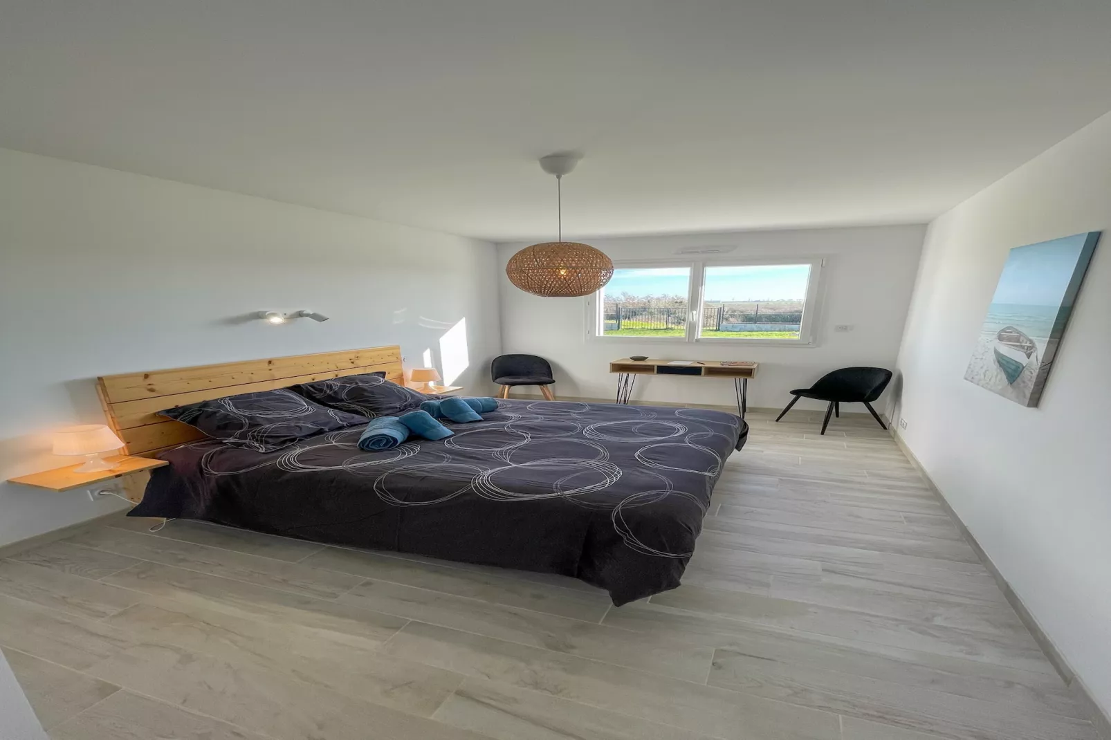 TY MENEZ HEOL - Ploudalmézeau-Slaapkamer