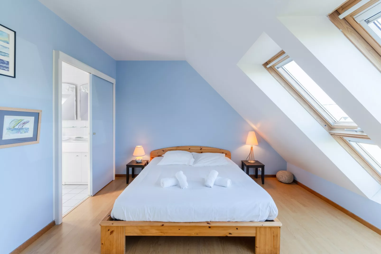 TY MOR BRAS - Portsall-Slaapkamer