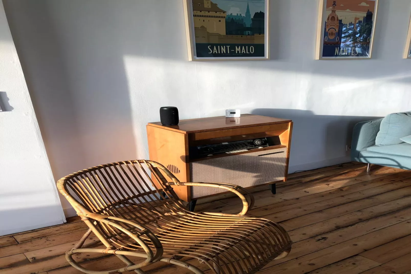 KER HUELLA - Saint-Pabu-Woonkamer