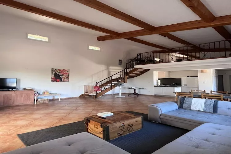 Villa Le Mas des Cerises-Woonkamer