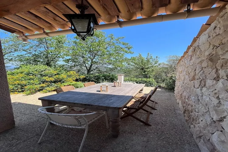 Villa Le Mas des Cerises-Terrasbalkon