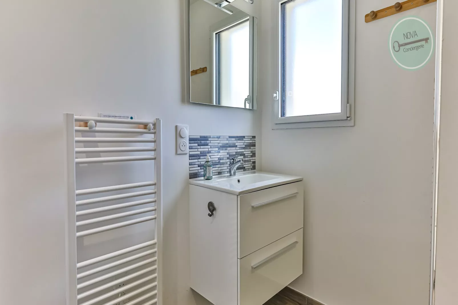 Villa la Fleur des Dunes-Badkamer