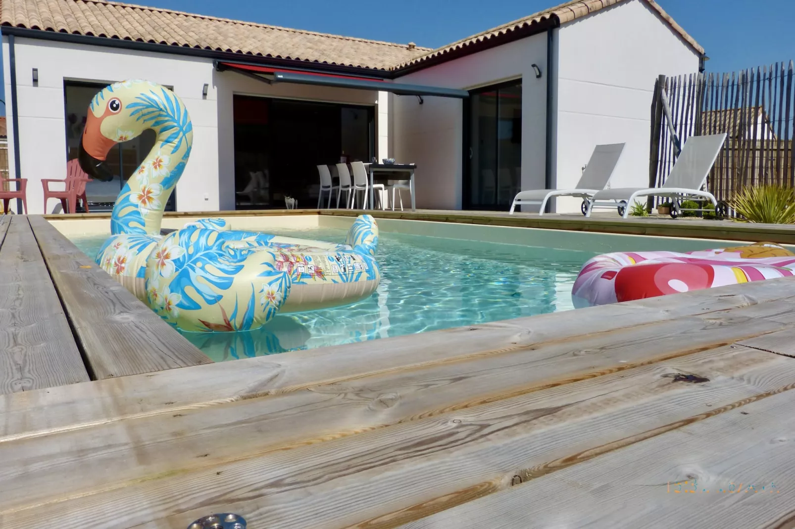 Villa la Fleur des Dunes-Zwembad