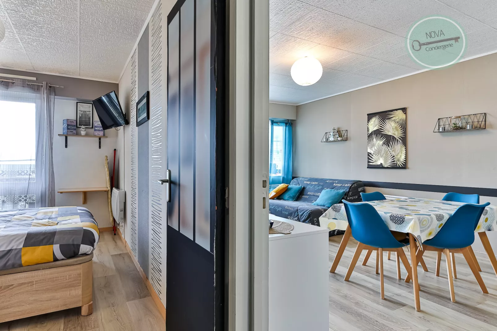 Nid douillet Le Grand Large 2 – Appartement 204-Eetkamer