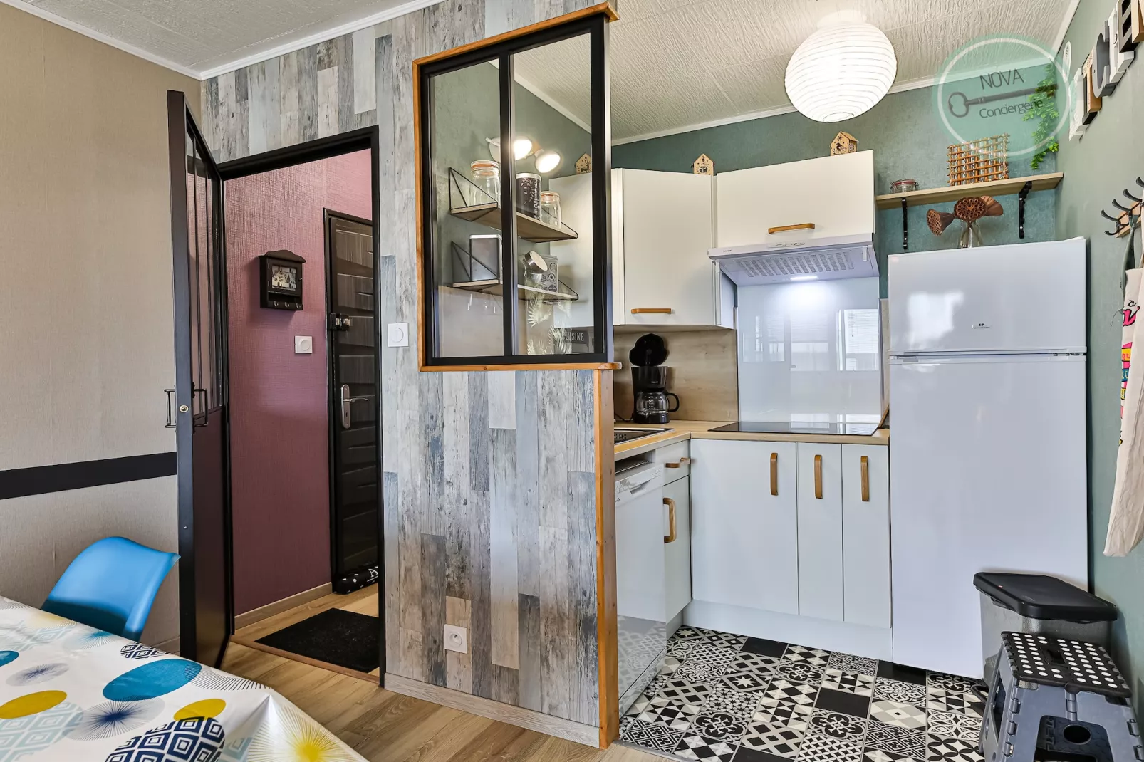Nid douillet Le Grand Large 2 – Appartement 204-Keuken