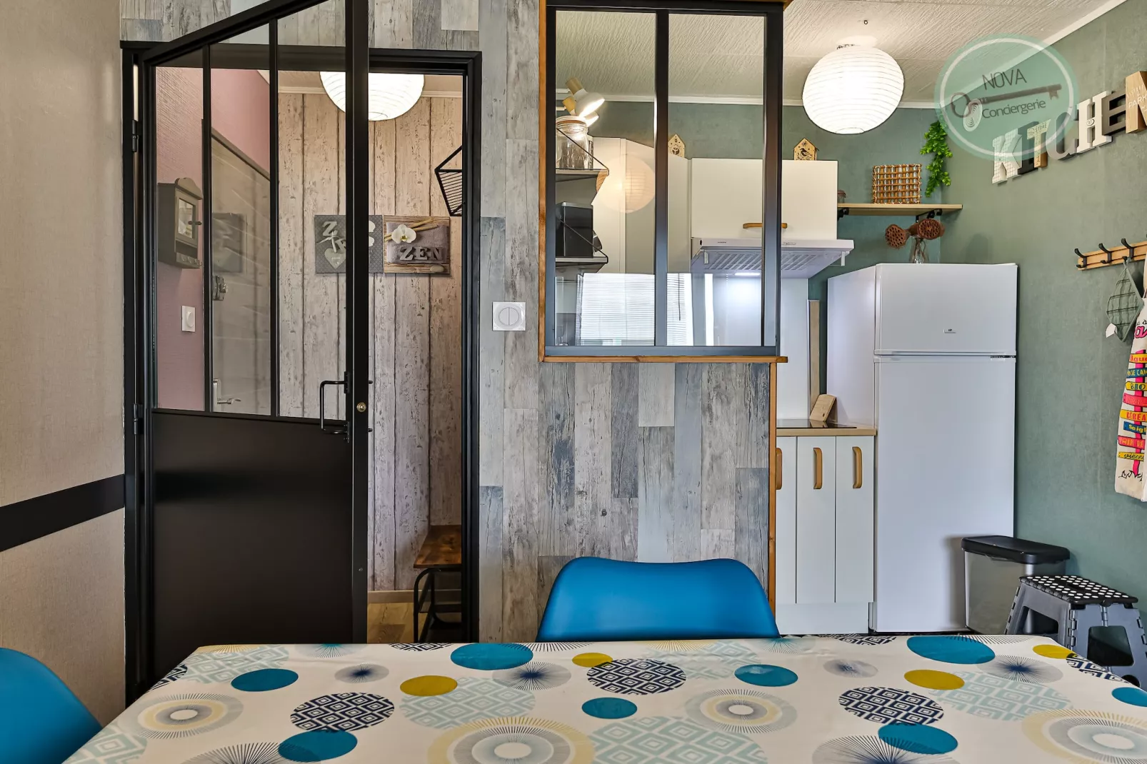 Nid douillet Le Grand Large 2 – Appartement 204-Keuken