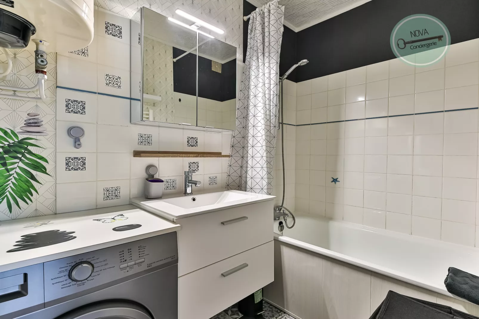 Nid douillet Le Grand Large 2 – Appartement 204-Badkamer