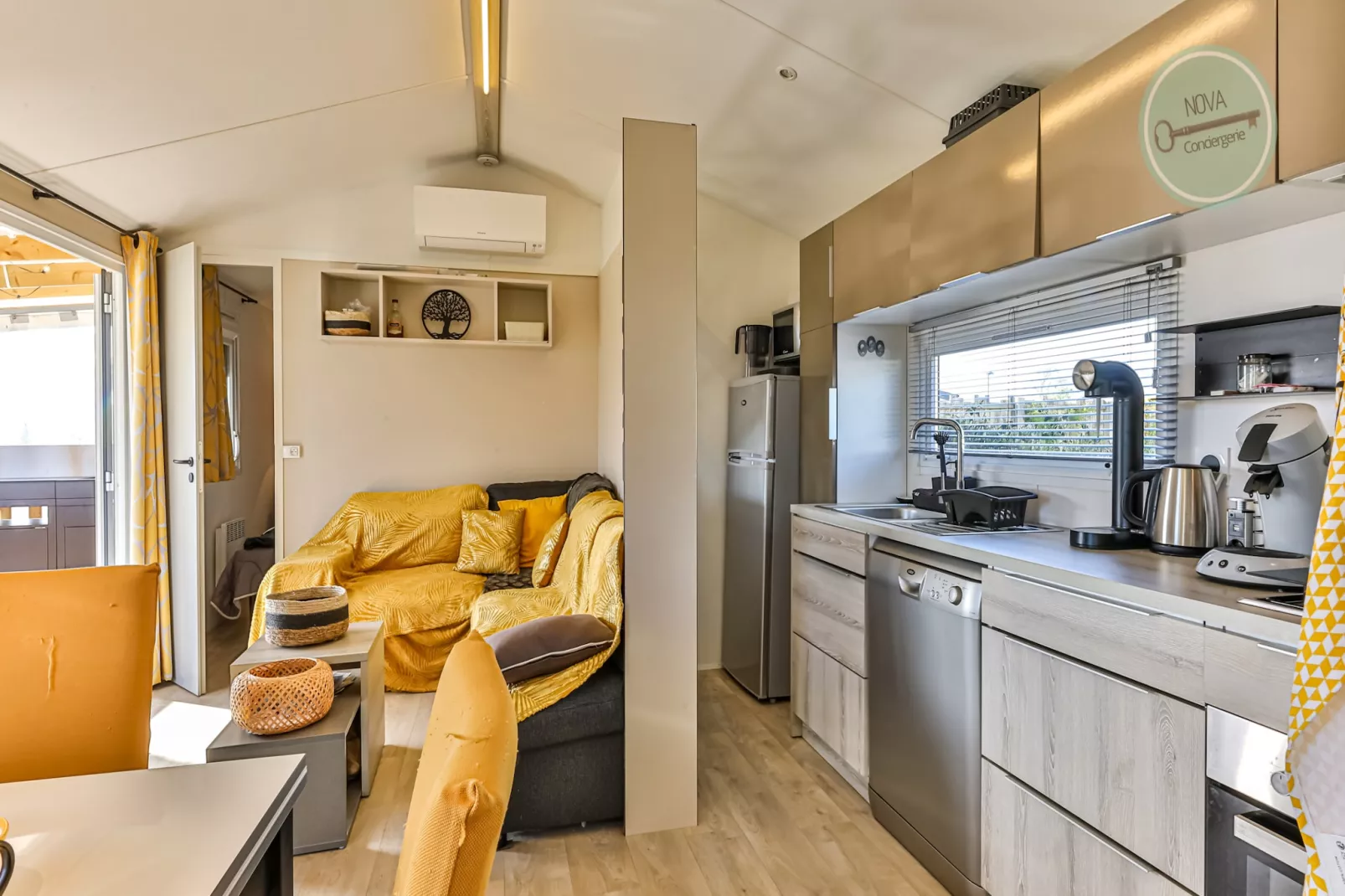 Mobil-Home Parc des Roselières-Keuken