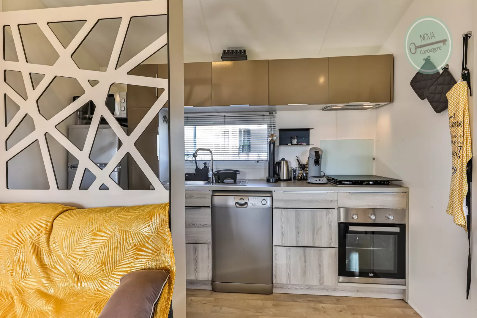 Mobil-Home Parc des Roselières-Keuken