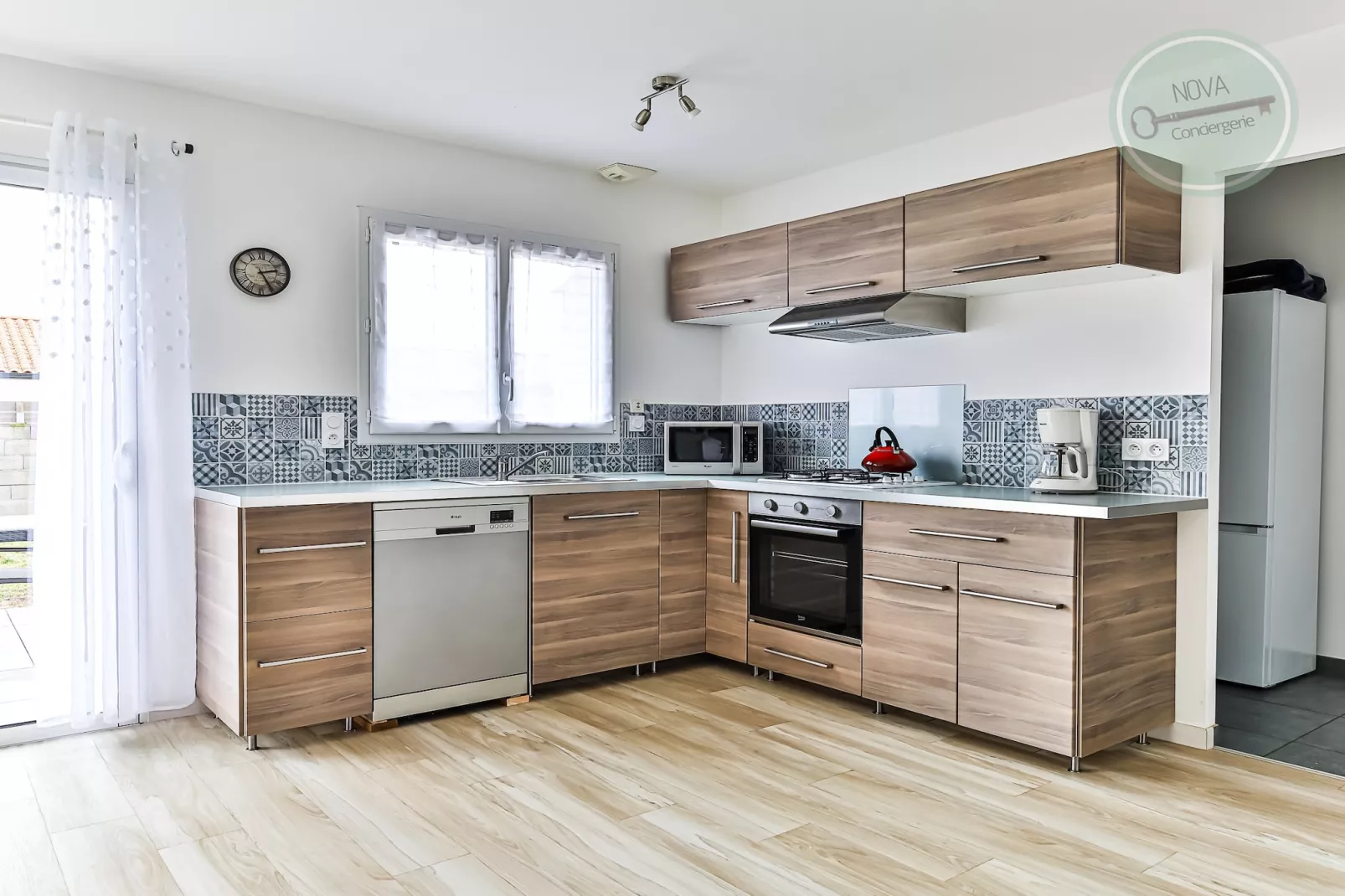Au Logis de la Treille-Keuken