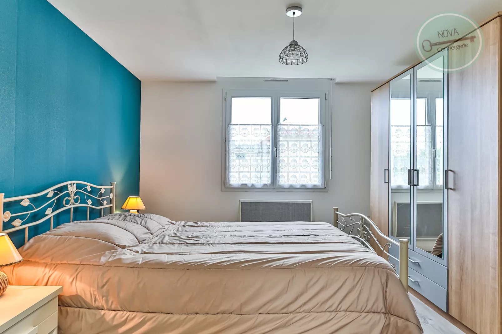 Maison Ker Mona entre plage et commerces-Slaapkamer